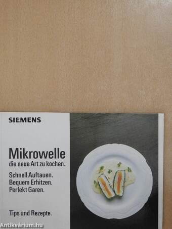 Mikrowelle: die neue Art zu kochen