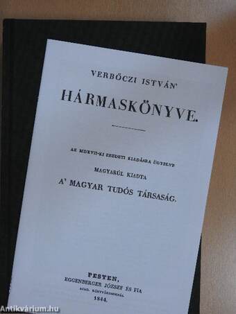 Verbőczi István hármaskönyve