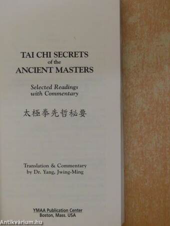 Tai Chi Secrets of the Ancient Masters