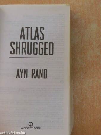 Atlas Shrugged