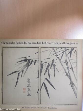 Chinesische Farbendrucke aus dem Lehrbuch des Senfkorngartens