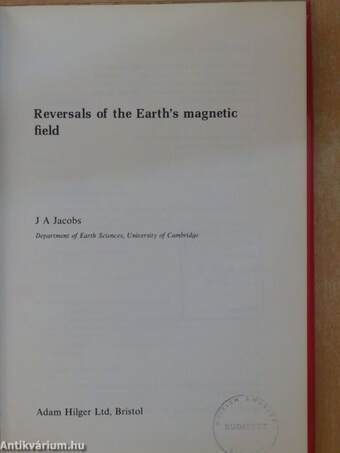 Reversals of the Earth's magnetic field