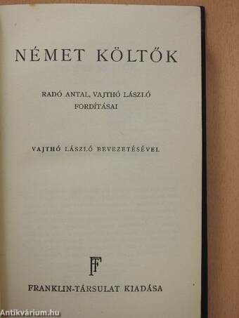 Német költők