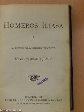 Homeros Iliasa