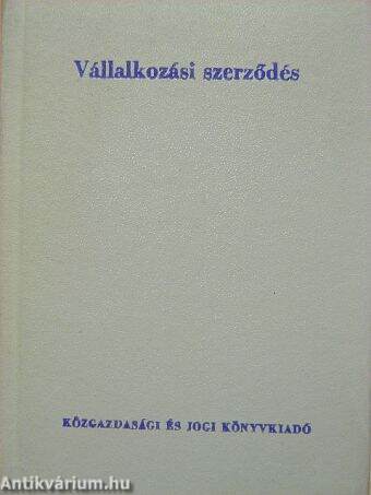 Vállalkozási szerződés