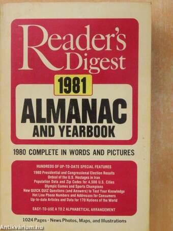 Reader's Digest 1981 Almanac and Yearbook