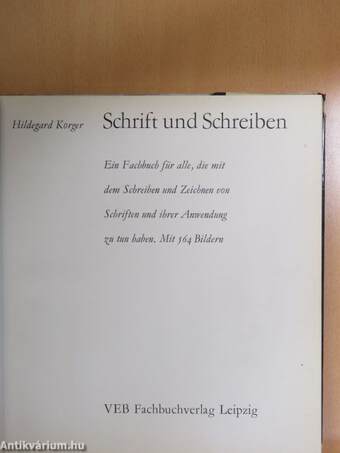 Schrift und Schreiben