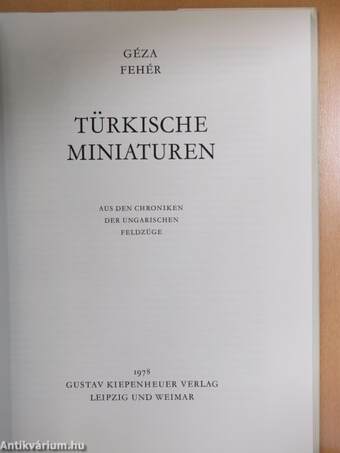 Türkische Miniaturen