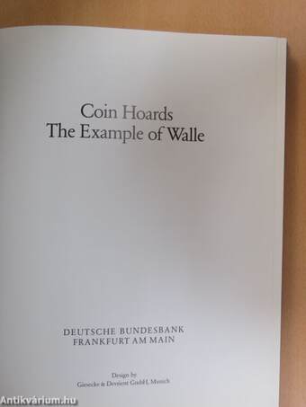 Coin Hoards - The Example of Walle