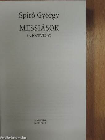 Messiások