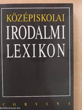 Középiskolai irodalmi lexikon 