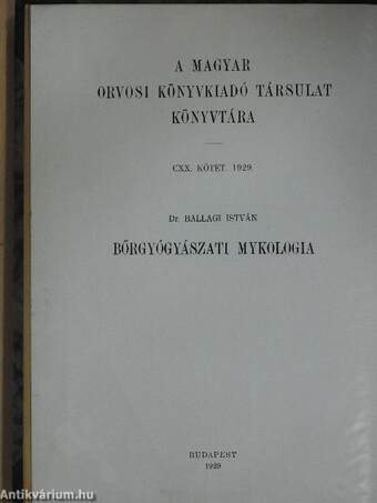 Bőrgyógyászati mykologia