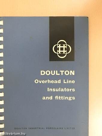 Doulton Overhead Line Insulators and fittings