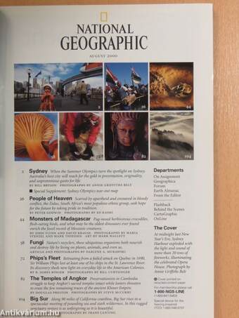 National Geographic August 2000