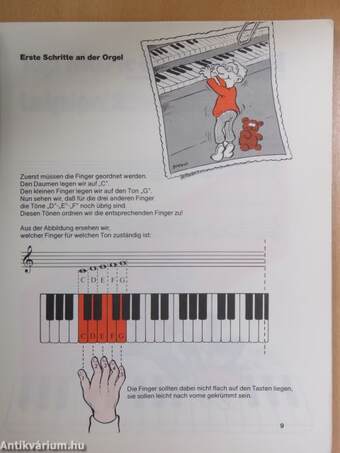 Top Music an der Orgel - Band 1 Lektion 1-8