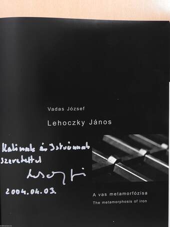 Lehoczky János (dedikált példány)