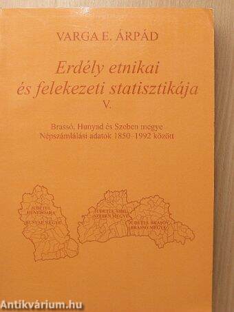 Erdély etnikai és felekezeti statisztikája V.