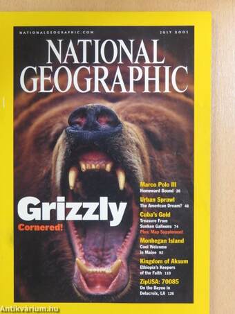 National Geographic July 2001