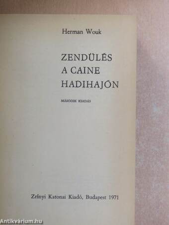 Zendülés a Caine hadihajón