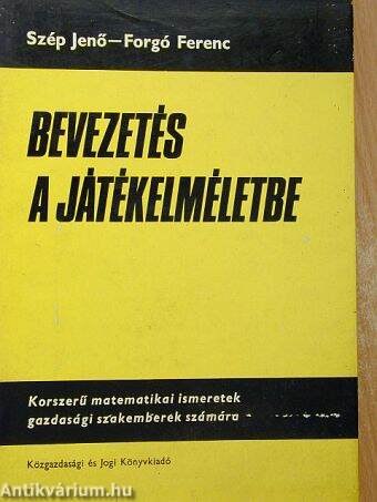 Bevezetés a játékelméletbe