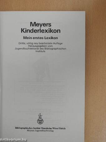 Meyers Kinderlexikon