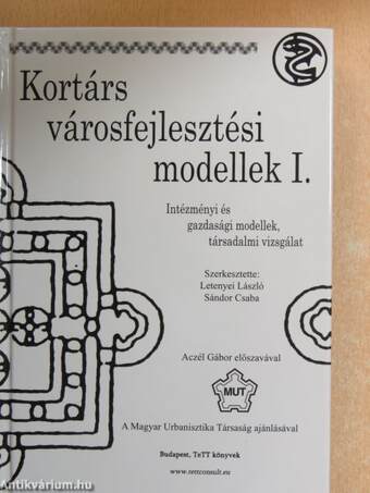 Kortárs városfejlesztési modellek I.