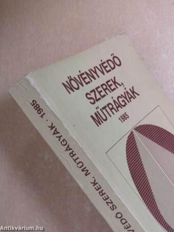 Növényvédő szerek, műtrágyák 1985.