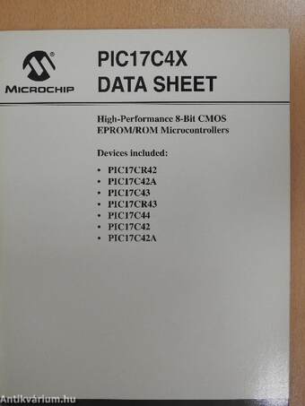 Microchip PIC17C74X Data Sheet