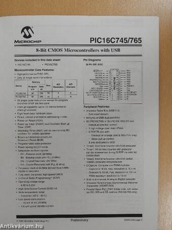 Microchip PIC16C745/765 Data Sheet