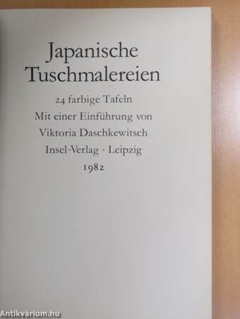 Japanische Tuschmalereien