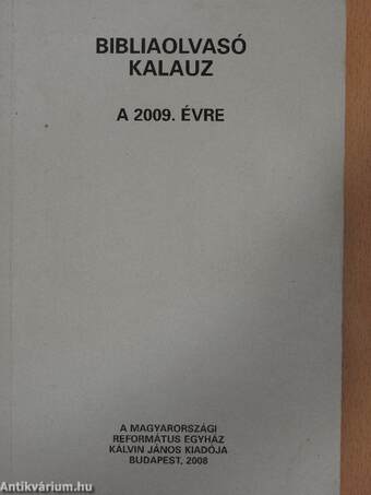 Bibliaolvasó kalauz a 2009. évre