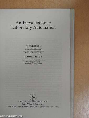 An Introduction to Laboratory Automation