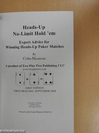 Heads-Up No-Limit Hold 'em