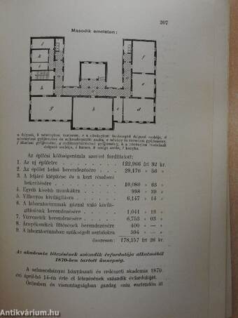 A selmeczbányai Magyar Királyi Bányászati és Erdészeti Akadémia története (rossz állapotú)