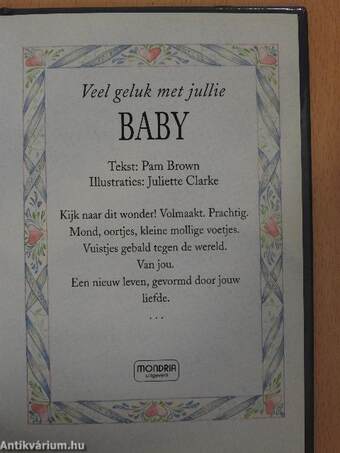 Veel geluk met jullie Baby