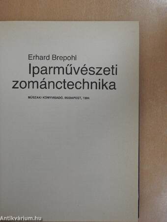 Iparművészeti zománctechnika