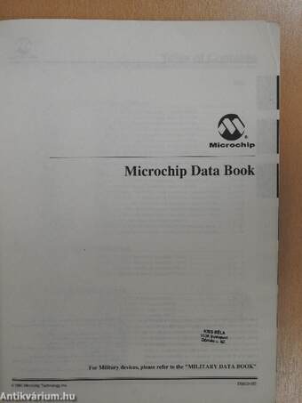 Microchip Data Book 1992