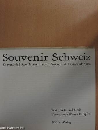 Souvenir Schweiz