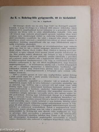 Therápiás közlemények 1932. január 1.