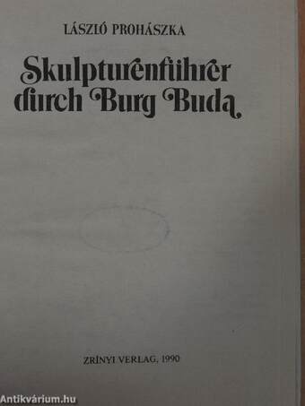 Skulpturenführer durch Burg Buda