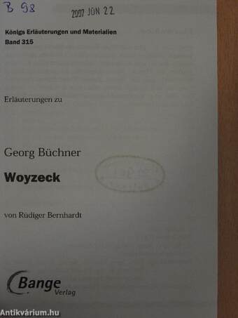 Erläuterungen zu Georg Büchner