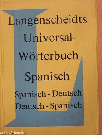 Langenscheidts Universal-Wörterbuch Spanisch