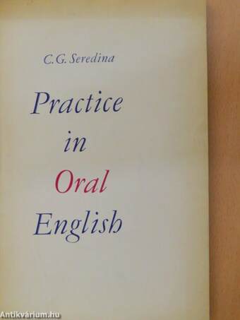 Practice in Oral English