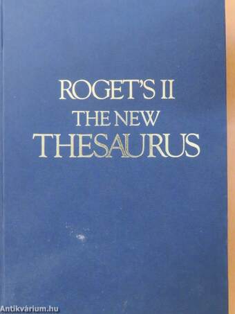 Roget's II: The New Thesaurus