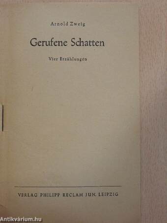 Gerufene Schatten