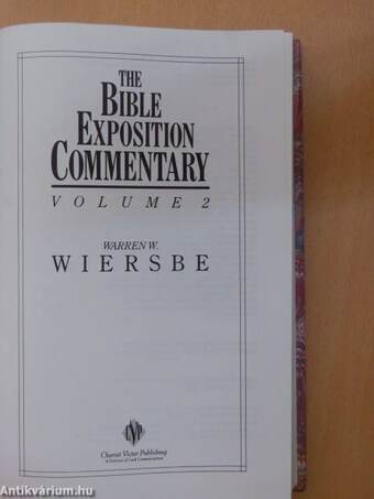 The Bible Exposition Commentary 1-2