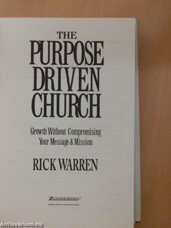 The Purpose Driven Church