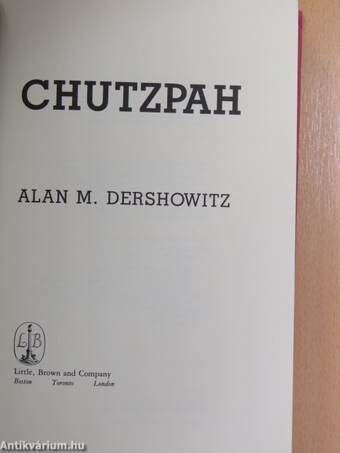 Chutzpah