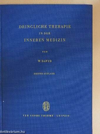 Dringliche Therapie in der Inneren Medizin