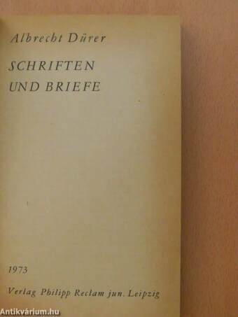 Schriften und Briefe